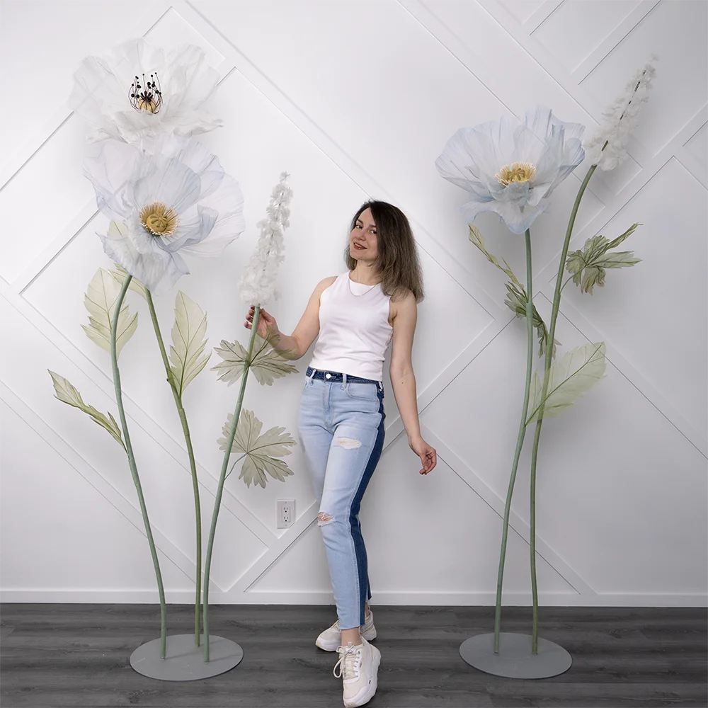 White dandelion patch – Tsemko Decor – Custom Decorations