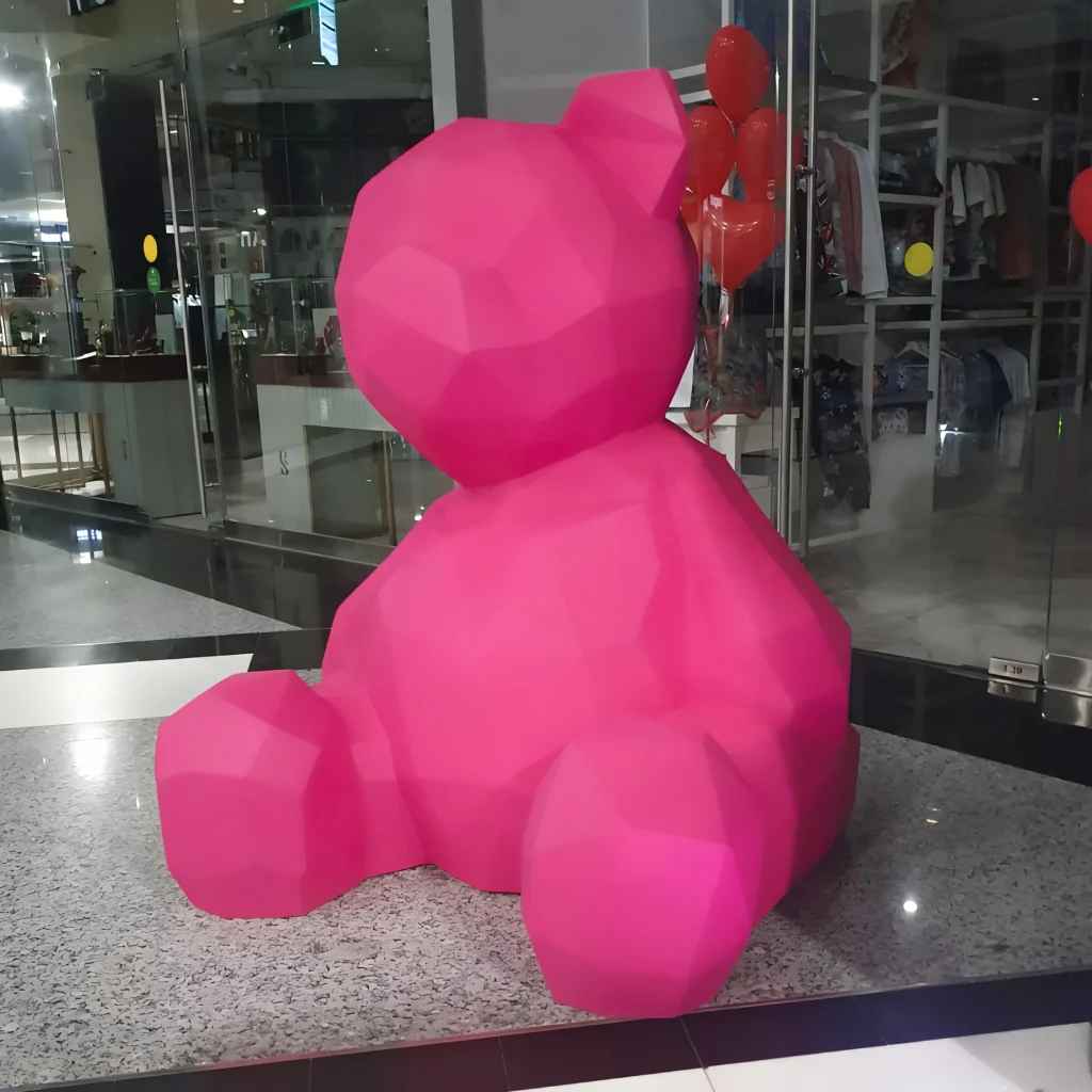 Giant Pink Teddy Bear 1
